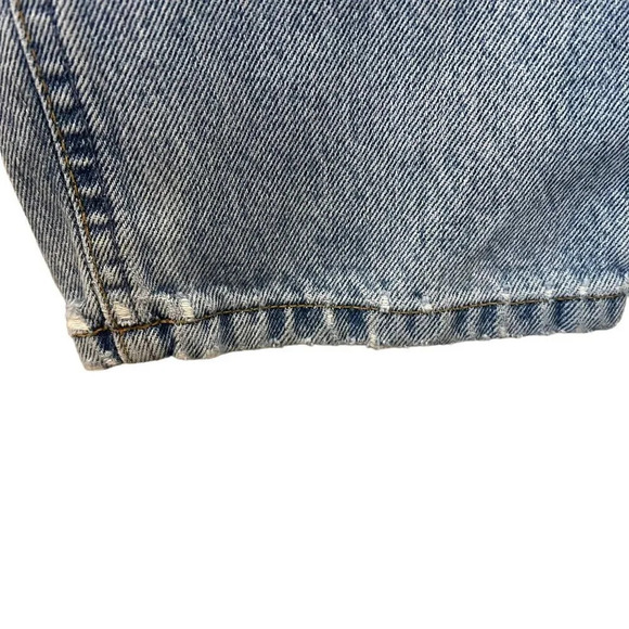 GAP Light Wash Jeans Vintage 90s Size 12 Tapered Mom Fit High Waist Rise Denim - Picture 6 of 11